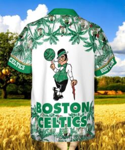 Boston Celtics NBA Green Palm Tree For Fans Hawaiian Shirt