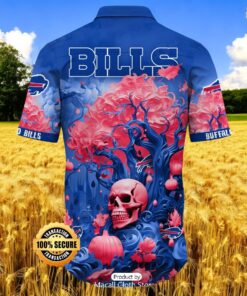 Buffalo Bills Halloween Skull Trending New Arrivals Hawaii Shirt Buffalo Bills Halloween Skull Trending New Arrivals Hawaii Shirt
