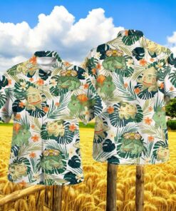 Bulbasaur Ivysaur Venusaur Tropical Design Hawaiian Shirt