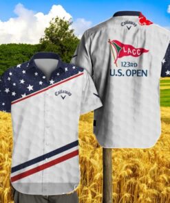 Callaway x US Open Championship Mix Navy White Stars Style Hawaiian Shirt