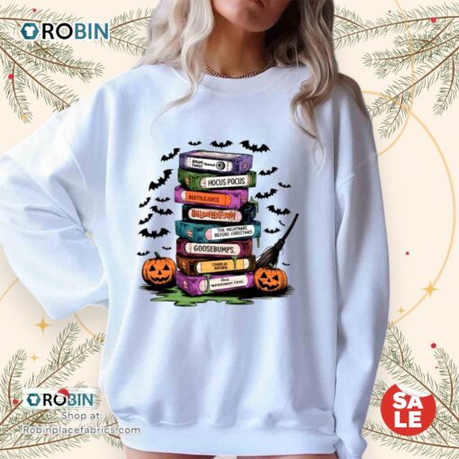 Cassette Tapes Books Halloween Unisex Shirt