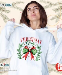 Christmas Girly Coquette Bow Unisex Shirt