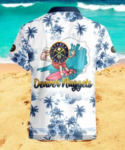 Denver Nuggets NBA Palm Tree Luxury For Summer Light Hawaiian Shirt