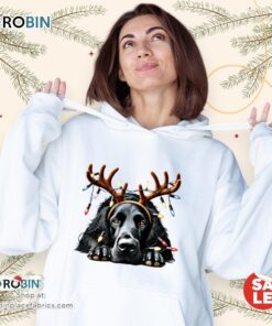 Dog Reindeer Lights Christmas Unisex Shirt