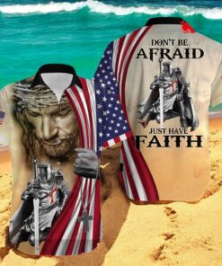 Don’t Be A Fraid Just Have Faith All Over Printed Hawaiian Shirt Don’t Be A Fraid Just Have Faith All Over Printed Hawaiian Shirt