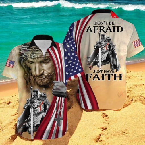 Don’t Be A Fraid Just Have Faith All Over Printed Hawaiian Shirt