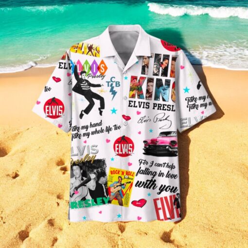 Elvis Presley Falling In Love With You Active Style Hawaiian Shirt