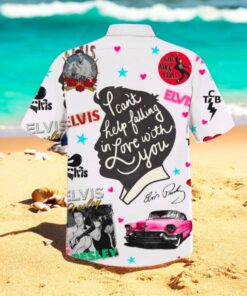 Elvis Presley Falling In Love With You Active Style Hawaiian Shirt
