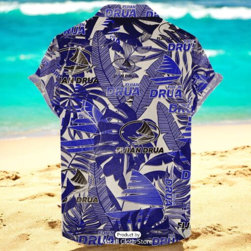 Fijian Drua Hawaiian Retro Logo Revolution Super Rugby