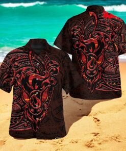Flareon Polynesian Premium Design Hawaiian Shirt