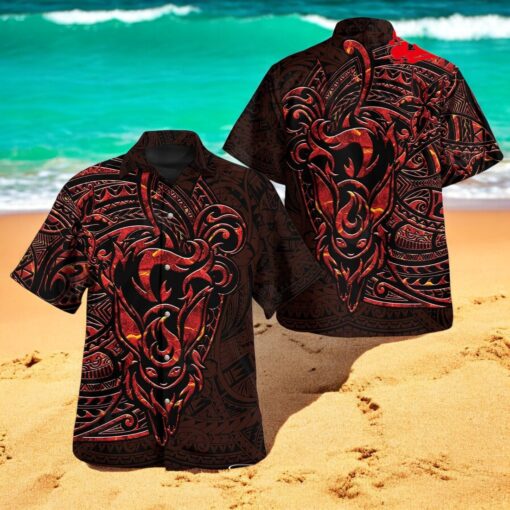 Flareon Polynesian Premium Design Hawaiian Shirt