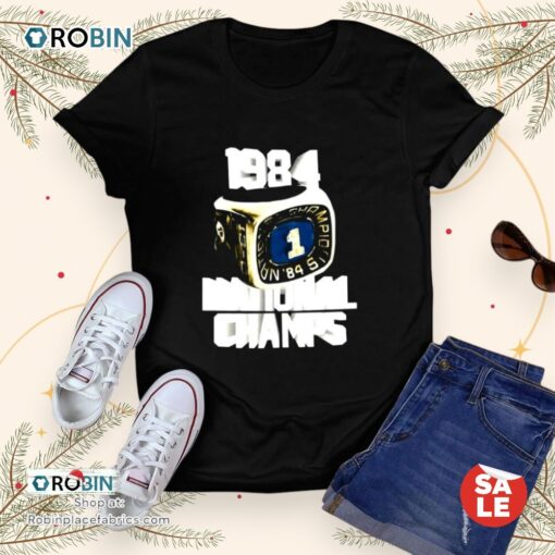 Fred Warner Wearing 1984 National Champs Unisex Shirt