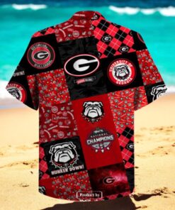 Georgia Bulldogs NCAA Champions Tropical Summer Hawaiian Shirt