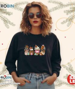Gingerbread Christmas Coffee Unisex Shirt