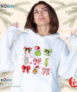 Grinmas Coquette Bow Christmas Unisex Shirt Grinmas Coquette Bow Christmas Unisex Shirt