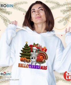 Hallothanksmas Skeleton Unisex Shirt