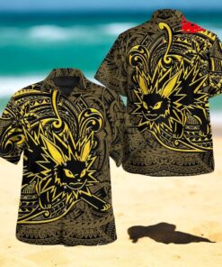 Jolteon Polynesian Premium Design Hawaiian Shirt