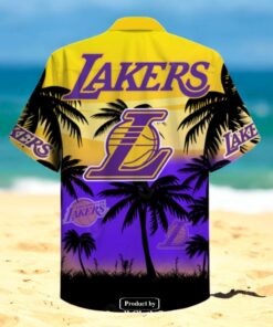 Los Angeles Lakers – NBA Tropical Coconut Tree Hawaiian Shirt Los Angeles Lakers – NBA Tropical Coconut Tree Hawaiian Shirt