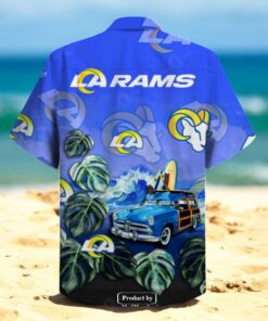 Los Angeles Rams Super Bowl LVI Tropical Champions Hawaiian Shirt
