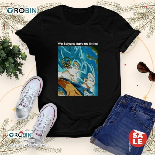 Luca Dokkan We Saiyans Have No Limits Unisex Shirt