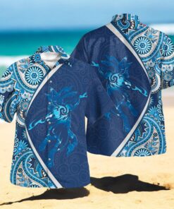 Lucario Paisley Pattern Design Hawaiian Shirt