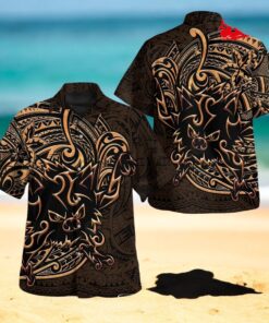 Mankey Polynesian Premium Design Hawaiian Shirt