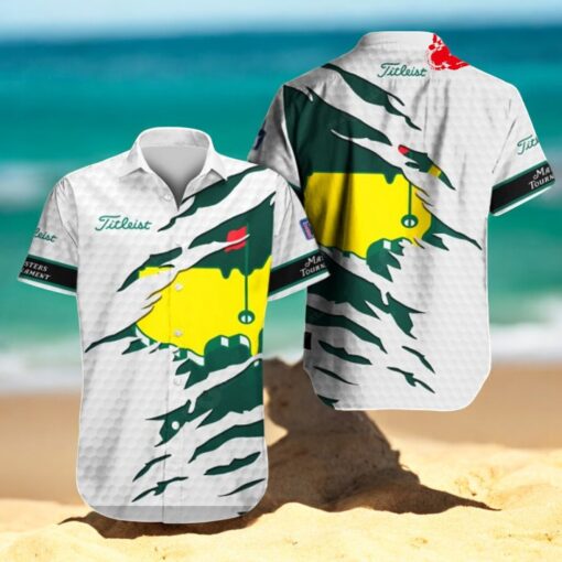 Masters Tournament x Titleist Luxury Design Mix Color Special Design Hawaiian Shirt