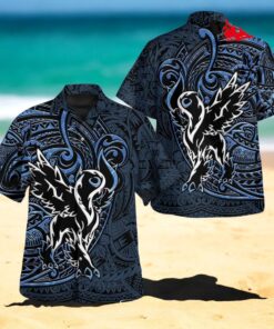 Mega Absol Polynesian Premium Design Hawaiian Shirt