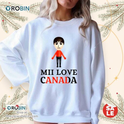 Mii Love Canada Unisex Shirt