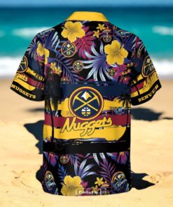 NBA Champs Denver Nuggets Palm Tree For Summer Luxury Premium Hawaiian Shirt