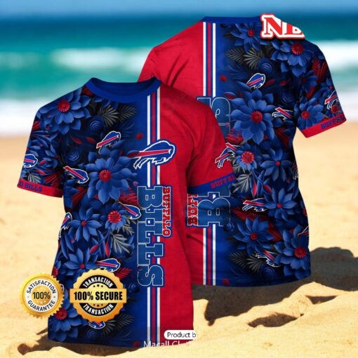 NEW Buffalo Bills NFL Flower For Fans Summer Football Hawaii Shirt