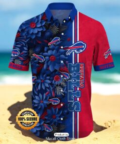 NEW Buffalo Bills NFL Flower For Fans Summer Football Hawaii Shirt