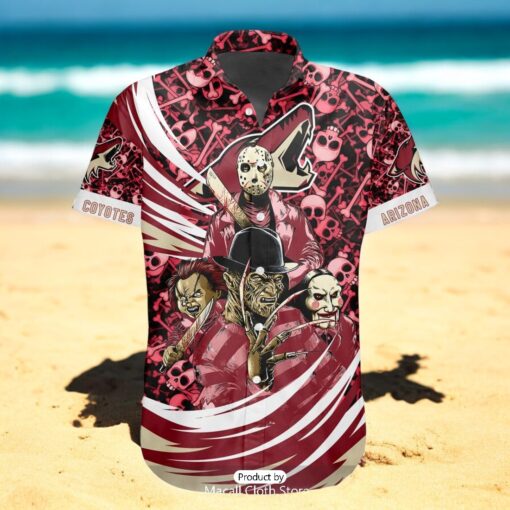 NEW NHL Arizona Coyotes Special Design For Halloween Hawaiian Shirt