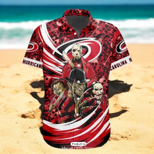 NEW NHL Carolina Hurricanes Special Design For Halloween Hawaiian Shirt