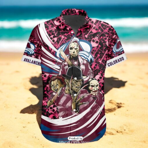 NEW NHL Colorado Avalanche Special Design For Halloween Hawaiian Shirt