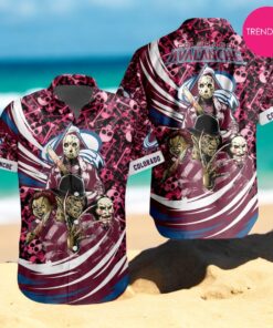 NEW NHL Colorado Avalanche Special Design For Halloween Hawaiian Shirt NEW NHL Colorado Avalanche Special Design For Halloween Hawaiian Shirt