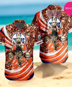 NEW NHL Edmonton Oilers Special Design For Halloween Hawaiian Shirt NEW NHL Edmonton Oilers Special Design For Halloween Hawaiian Shirt
