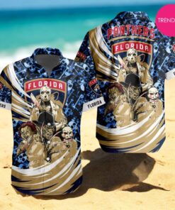 NEW NHL Florida Panthers Special Design For Halloween Hawaiian Shirt NEW NHL Florida Panthers Special Design For Halloween Hawaiian Shirt