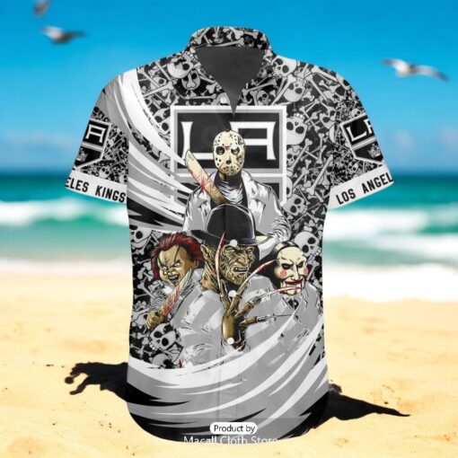 NEW NHL Los Angeles Kings Special Design For Halloween Hawaiian Shirt