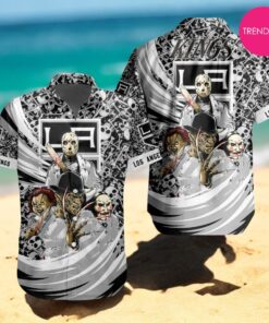 NEW NHL Los Angeles Kings Special Design For Halloween Hawaiian Shirt NEW NHL Los Angeles Kings Special Design For Halloween Hawaiian Shirt