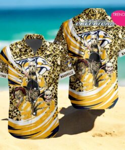 NEW NHL Nashville Predators Special Design For Halloween Hawaiian Shirt