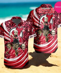NEW NHL New Jersey Devils Special Design For Halloween Hawaiian Shirt