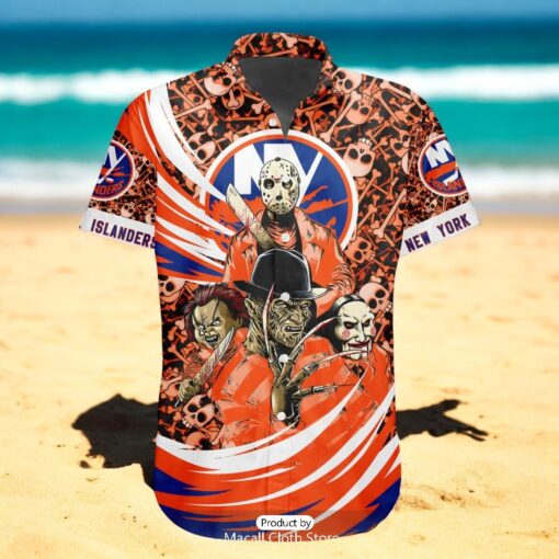 NEW NHL New York Islanders Special Design For Halloween Hawaiian Shirt