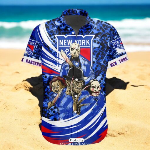 NEW NHL New York Rangers Special Design For Halloween Hawaiian Shirt