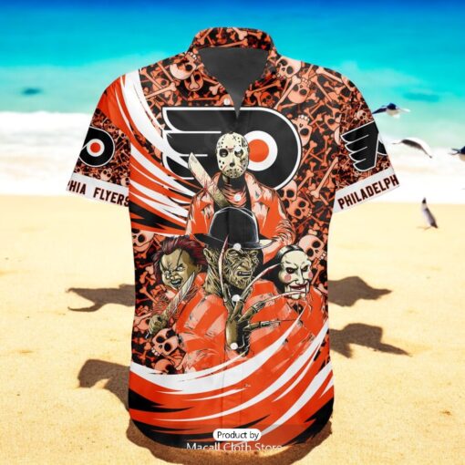 NEW NHL Philadelphia Flyers Special Design For Halloween Hawaiian Shirt