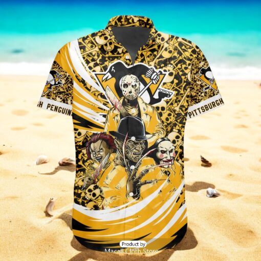 NEW NHL Pittsburgh Penguins Special Design For Halloween Hawaiian Shirt