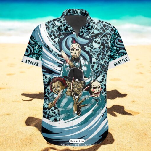 NEW NHL Seattle Kraken Special Design For Halloween Hawaiian Shirt
