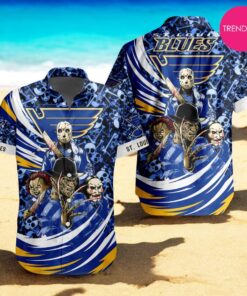 NEW NHL St. Louis Blues Special Design For Halloween Hawaiian Shirt