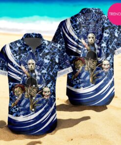 NEW NHL Toronto Maple Leafs Special Design For Halloween Hawaiian Shirt NEW NHL Toronto Maple Leafs Special Design For Halloween Hawaiian Shirt