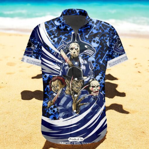 NEW NHL Vancouver Canucks Special Design For Halloween Hawaiian Shirt